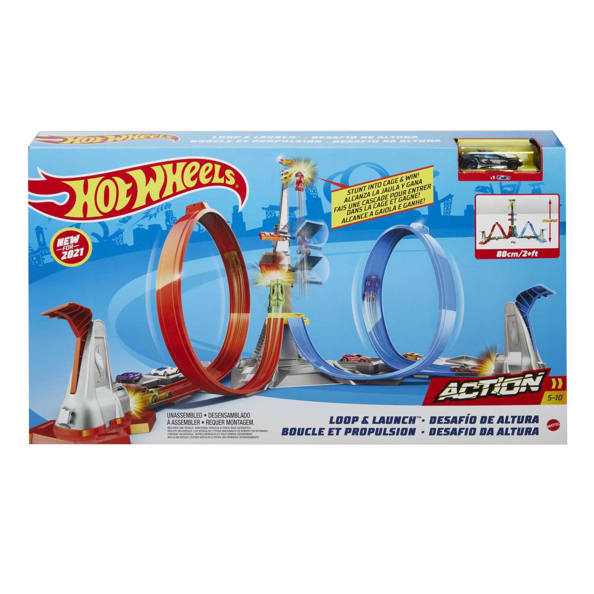 Mattel Hotwheels Dikey Uçuş Heyecan Yarış GRW39