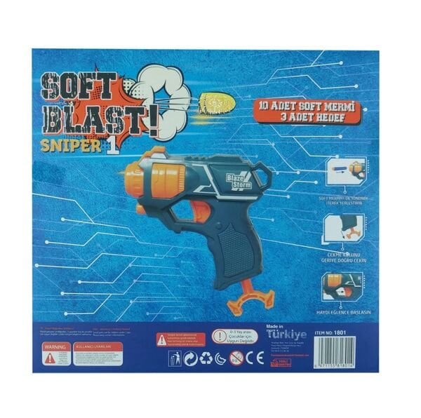 Prestij Hedefli Sniper 1 Dart Fırlatıcı FAB1801