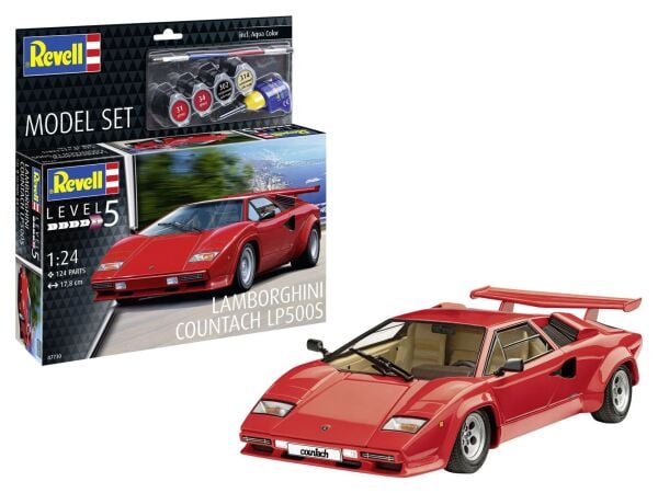 Adore Revell M. Set Lamborghini Countach LP500S