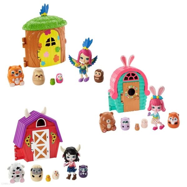 Mattel Enchantimals Secret Besties Bebek ve Ev GTM46