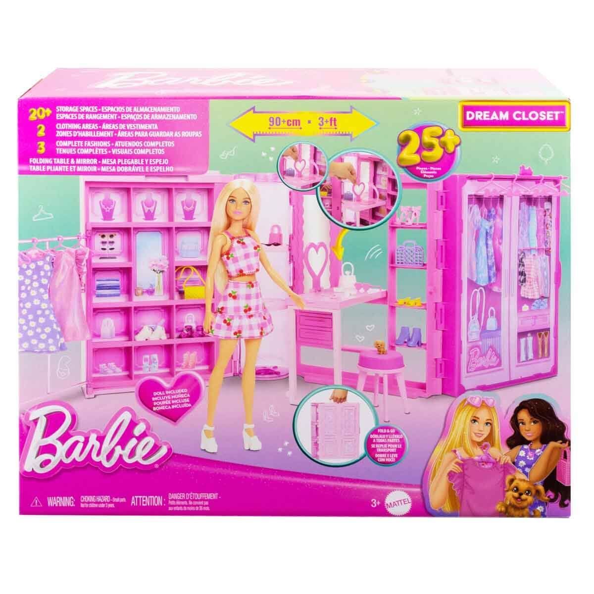 Mattel Barbie'nin Rüya Gardrobu ve Bebek HXD58