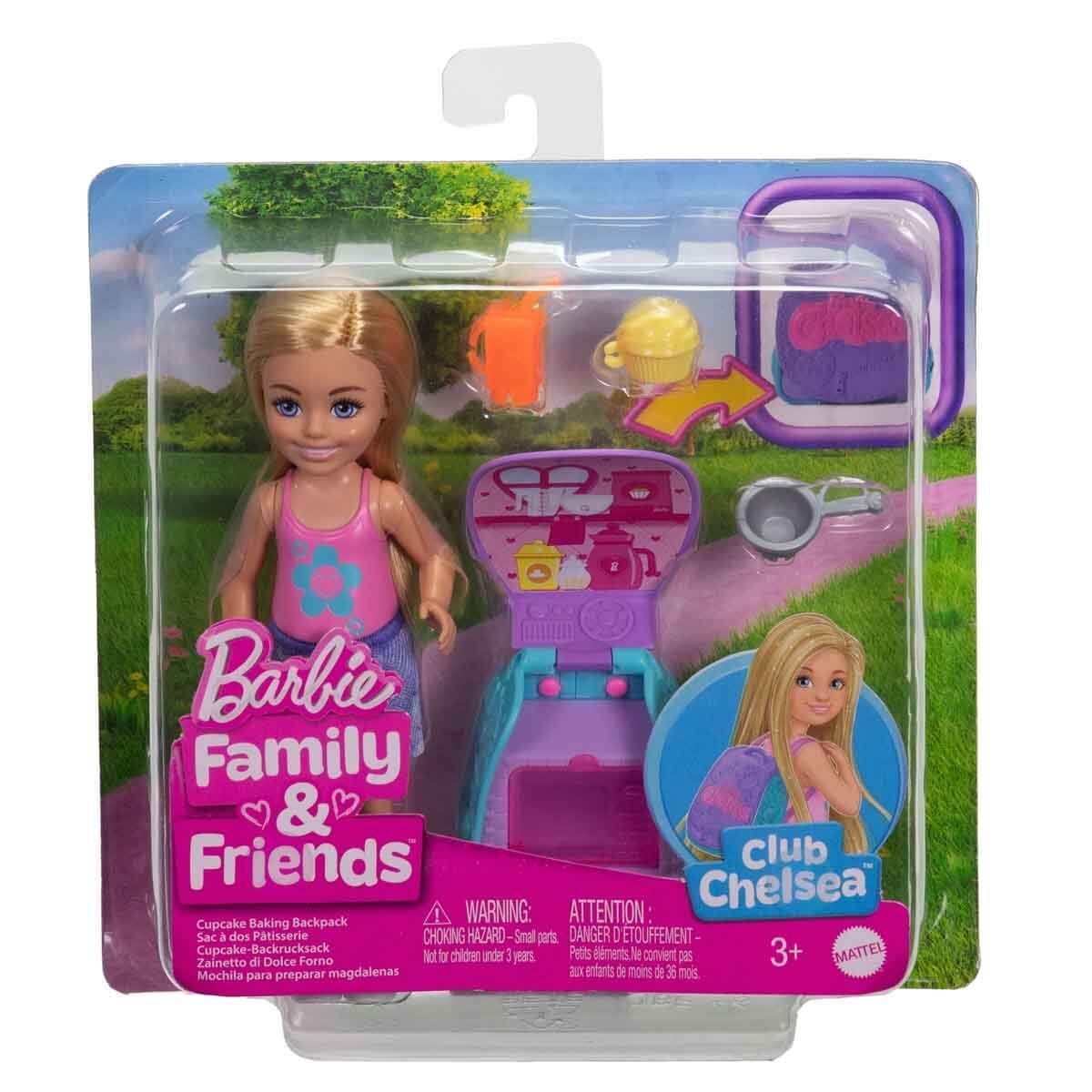 Mattel Barbie Chelsea Sırt Çantası Cupcake JBF46