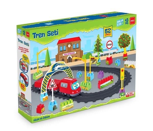 Mgs Smartland Blocks Tren Şehri Kutulu 3629