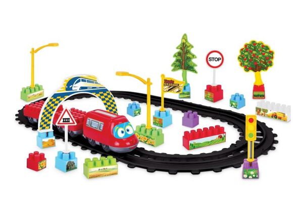 Mgs Smartland Blocks Tren Şehri Kutulu 3629