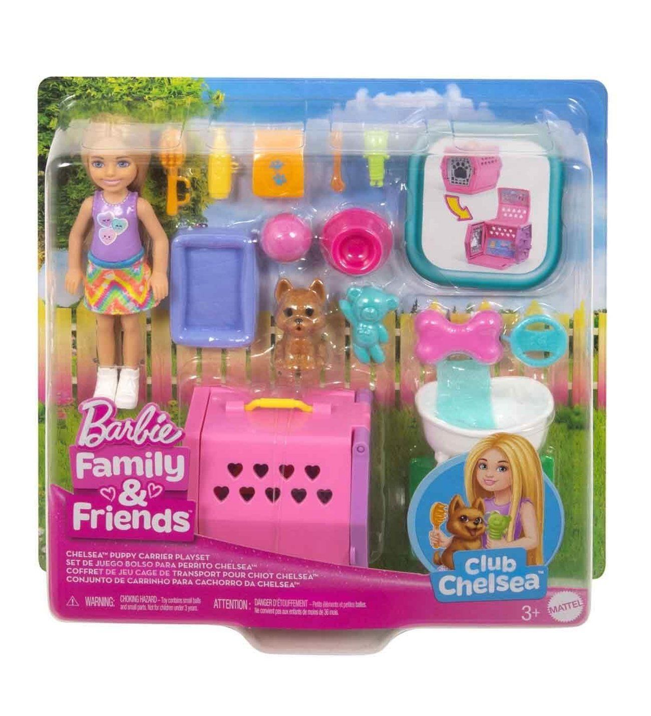 Mattel Barbie Chelsea Köpek Taşıma Çantası JDF89