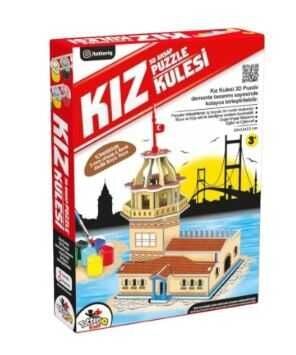 Vardem Kız Kulesı Ahsap Boyama Setı