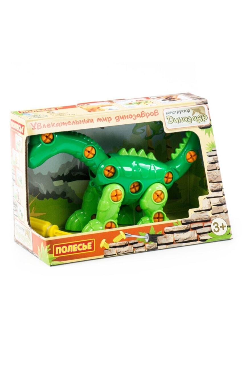 Polesie Dinozor Yapı Seti Tekerlekli Eğitici 35 Parça 77165