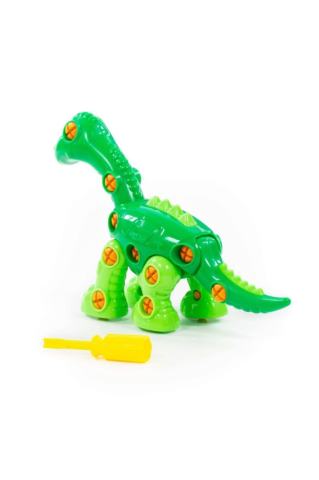 Polesie Dinozor Yapı Seti Tekerlekli Eğitici 35 Parça 77165
