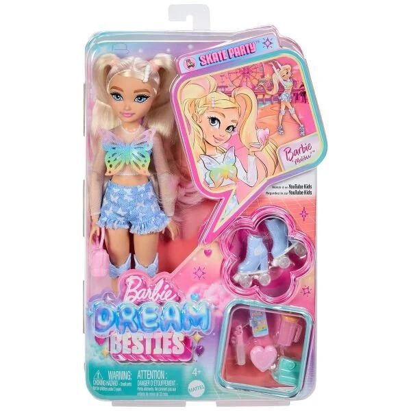 Mattel Barbie Dream Besties Malibu Aksesuarları JF