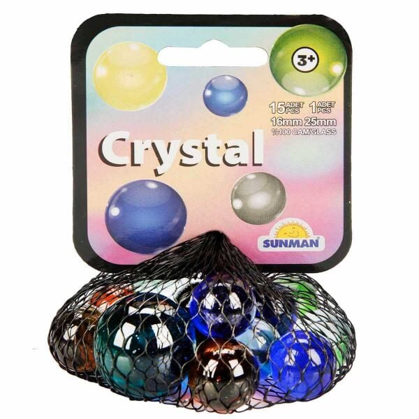 Sunman Kristal Renkli Misket