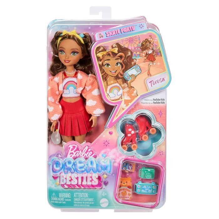 Mattel Barbie Dream Besties Teresa Aksesuarları JF