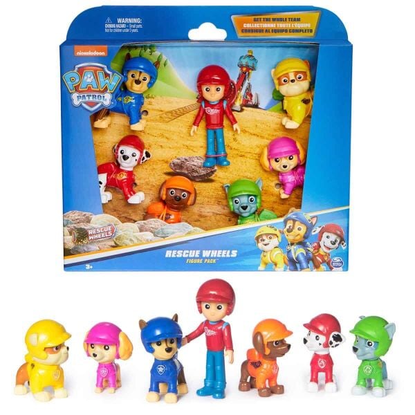 Sunman Figür Set Paw Patrol Rescue Wheels Temalı 7