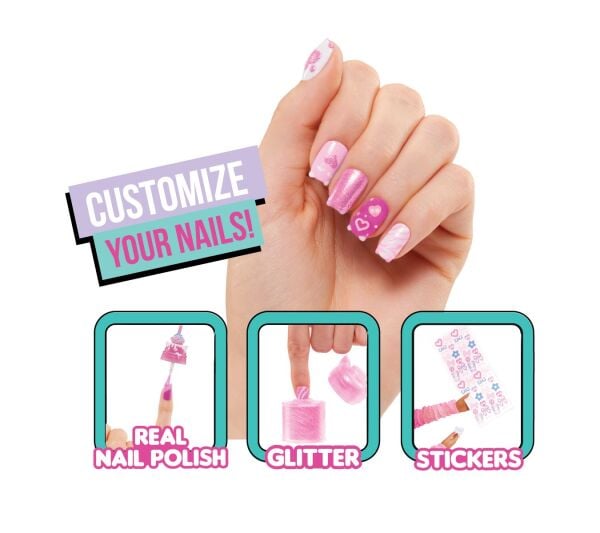 Adore L.O.L. Surprise Sweet Nails OMG Kitty K Kafe