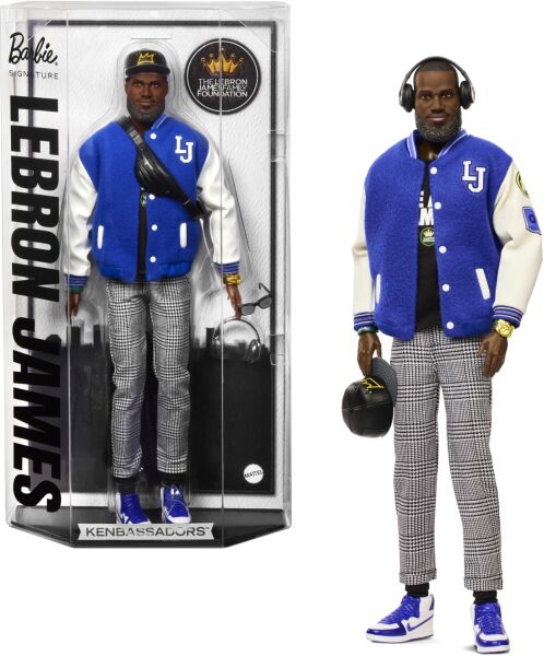 Mattel Barbie Kenbassadors Bebek LeBron James  HRM