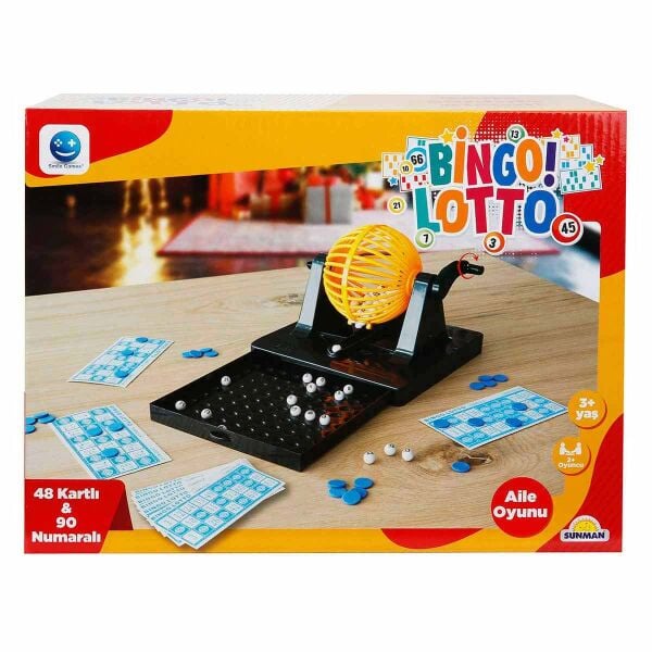 Sunman Bingo Lotto 48 Kartlı 90 Numaralı