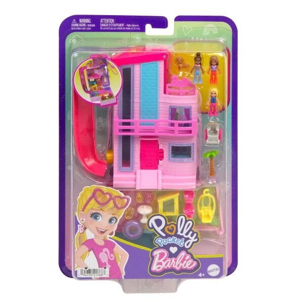 Mattel Polly Pocket Barbie'nin Evi Mikro HWP11