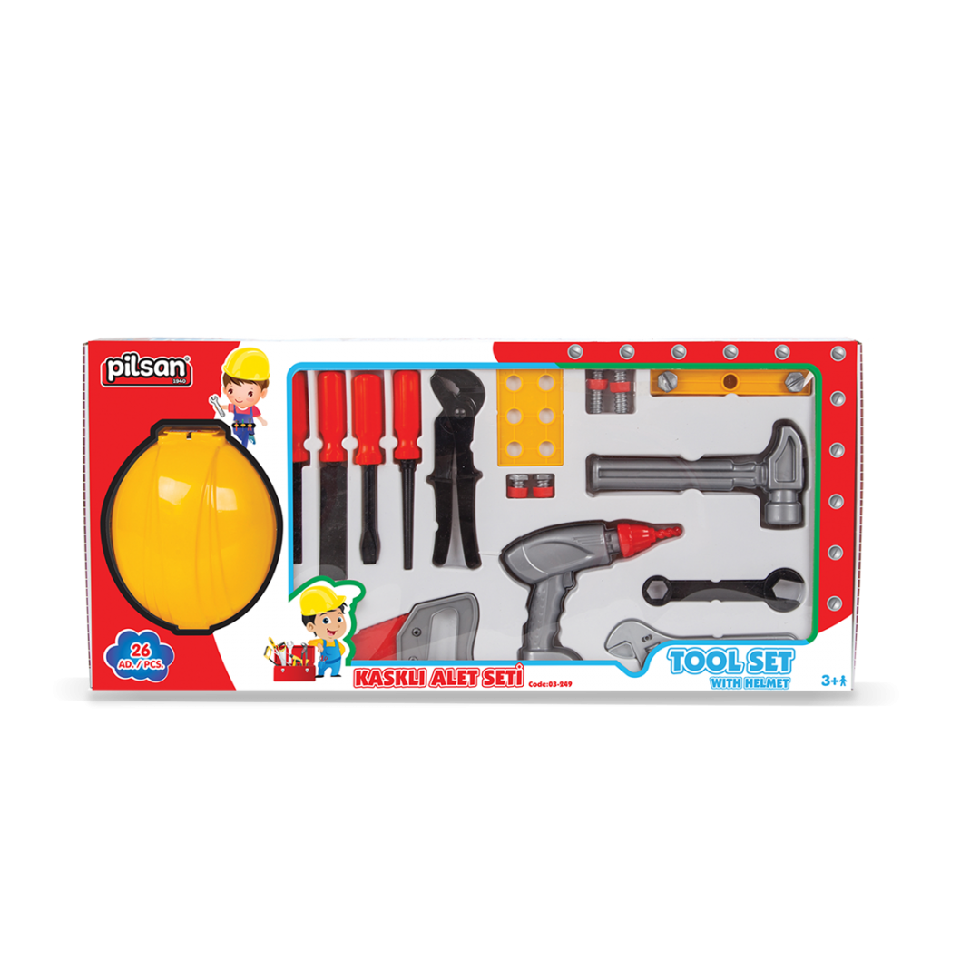 Pilsan Alet Seti Kasklı 26 Parça 03249