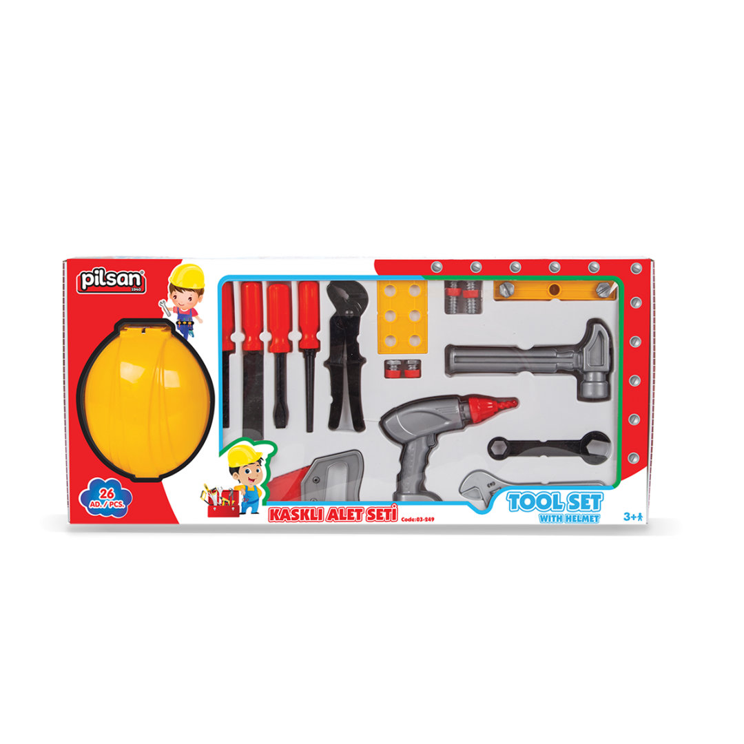 Pilsan Alet Seti Kasklı 26 Parça 03249