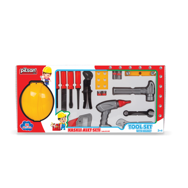 Pilsan Alet Seti Kasklı 26 Parça 03249