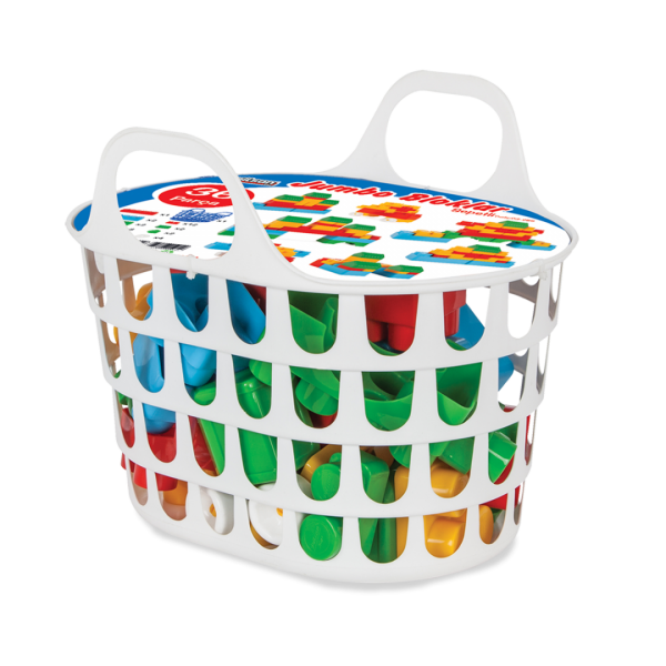 Pilsan Jumbo Bloklar Sepetli 36 Parça 03289