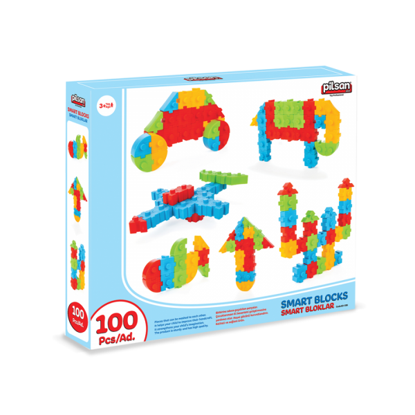 Pilsan Smart Bloklar 100 Parça 03295