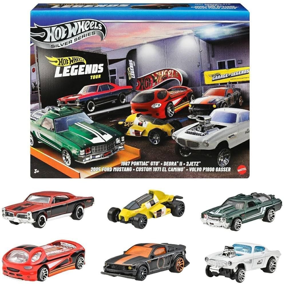 Mattel Hot Wheels Efsane Temalı Çoklu Araba JBY78