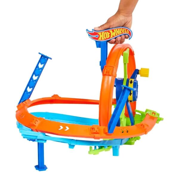 Mattel Hot Wheels Hızlı Fırlatma Döngü Parkuru JBX