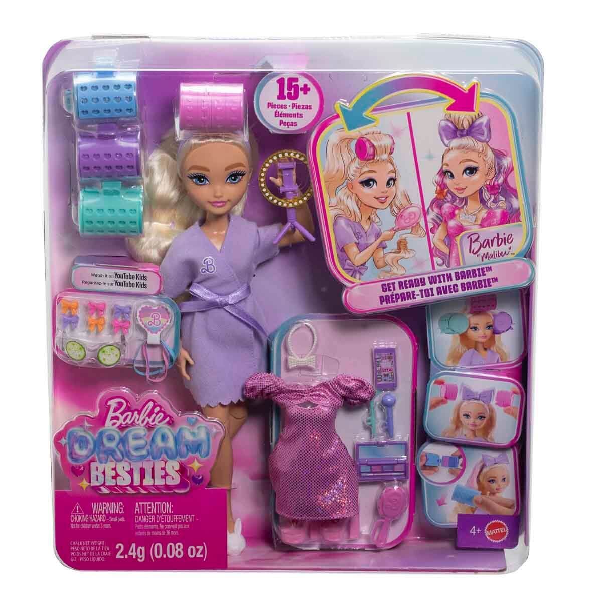 Mattel Barbie DB ile Hazırlan Malibu Bebek