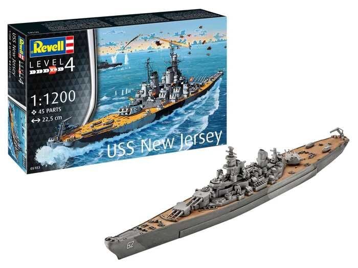 Adore S.Kit Battleship Uss New Jersey