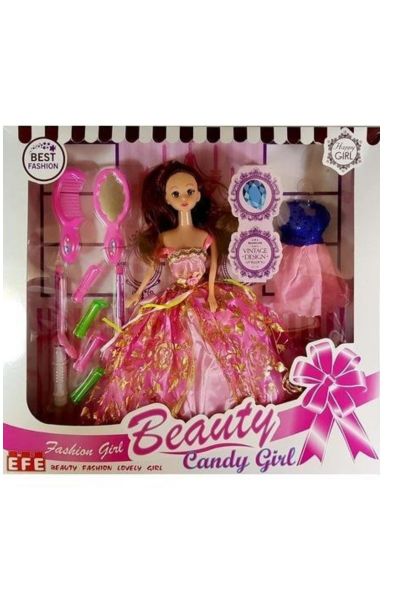 Efe Candy Girl Makyaj Setli Bebek 220