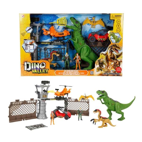 Sunman Cpm Oyun Set Dıno Valley Karargah Kulesi Se