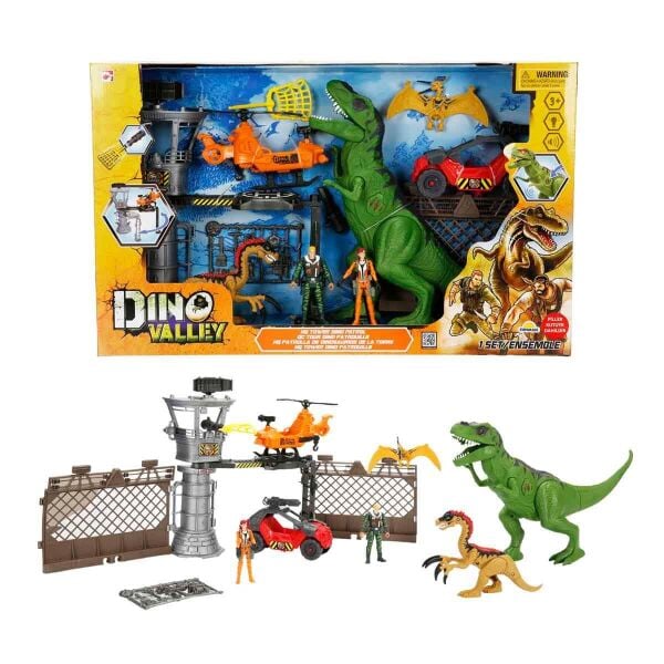 Sunman Cpm Oyun Set Dıno Valley Karargah Kulesi Se