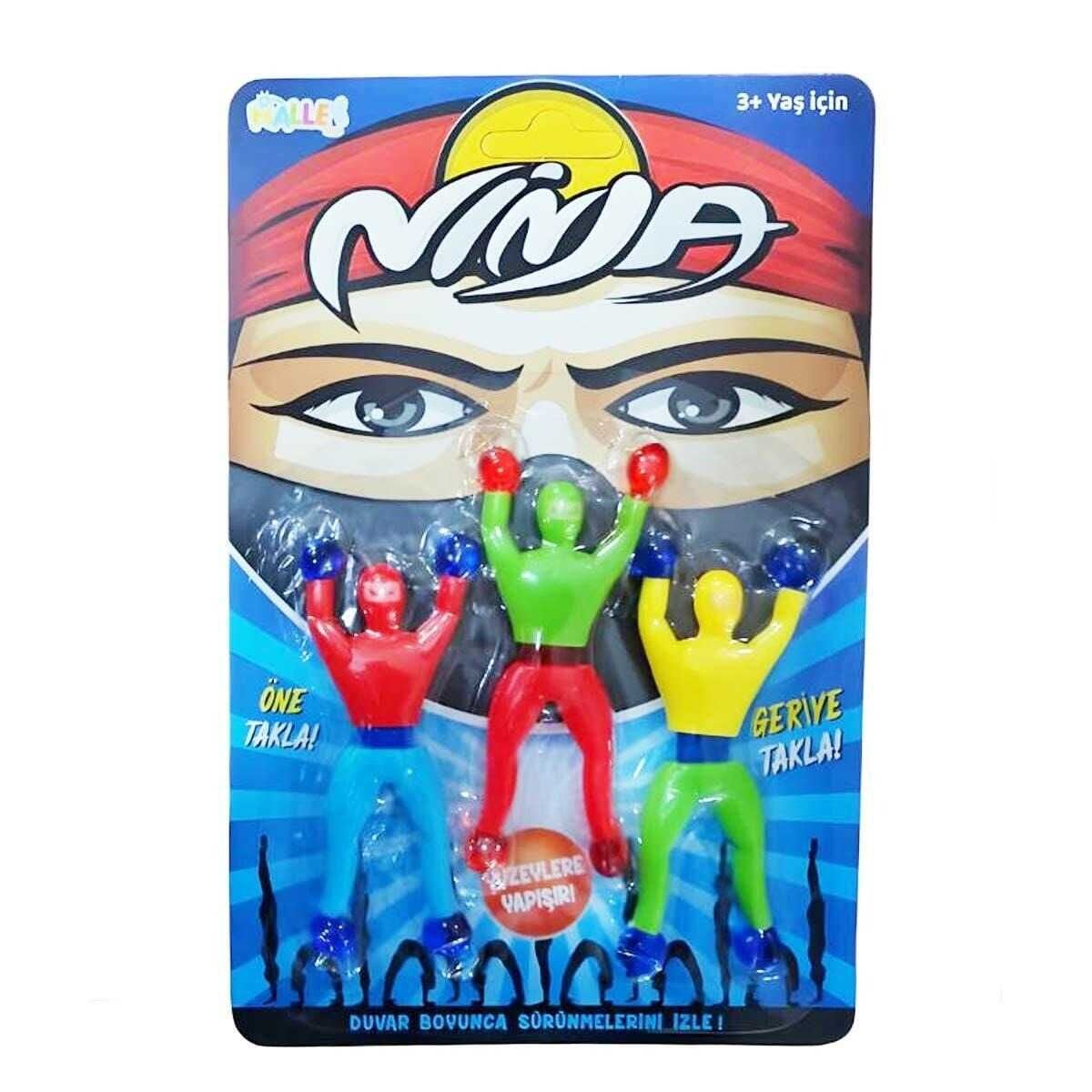 Seher Yapışkan Ninjalar Üçlü Set