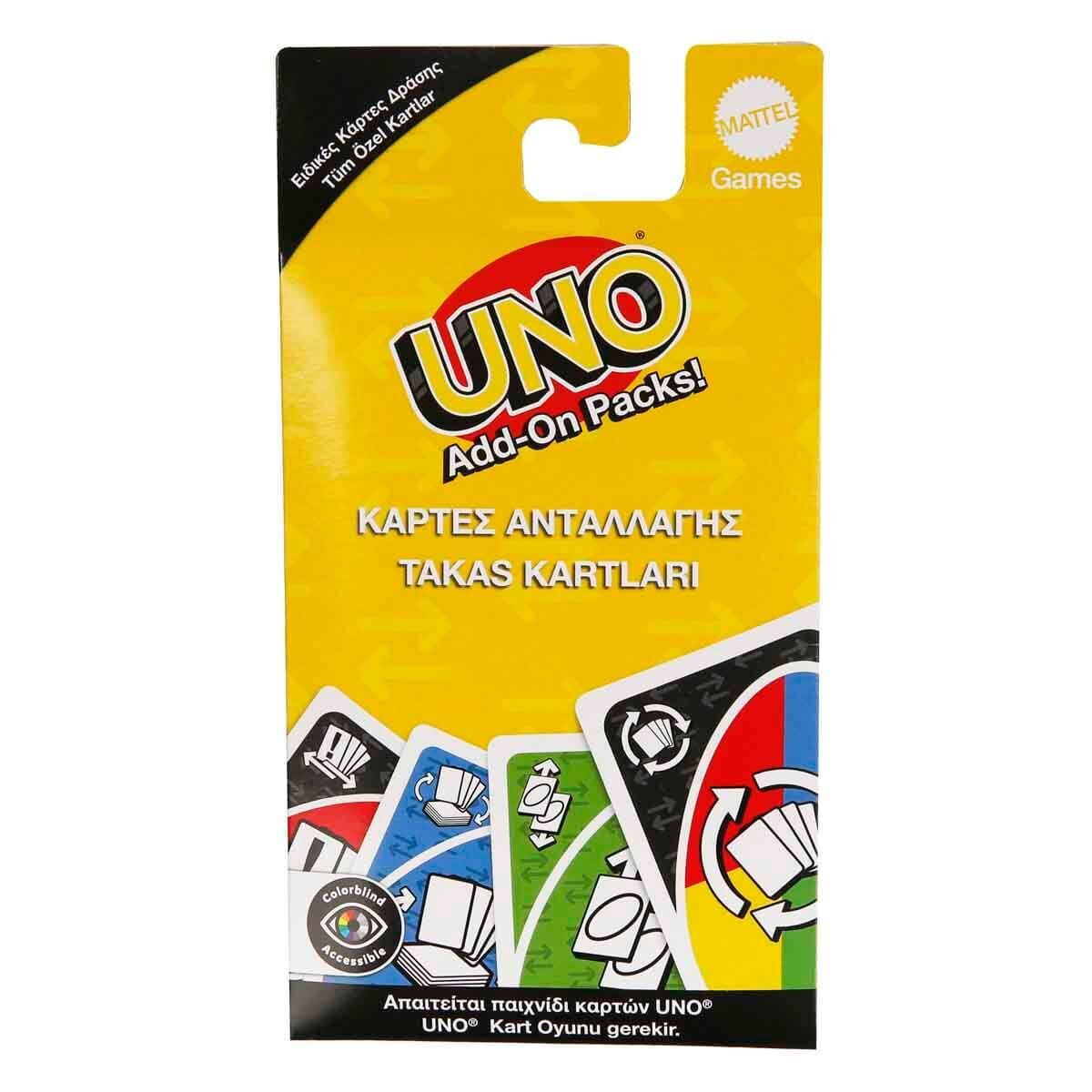 Mattel UNO Ek Paketler JCV55
