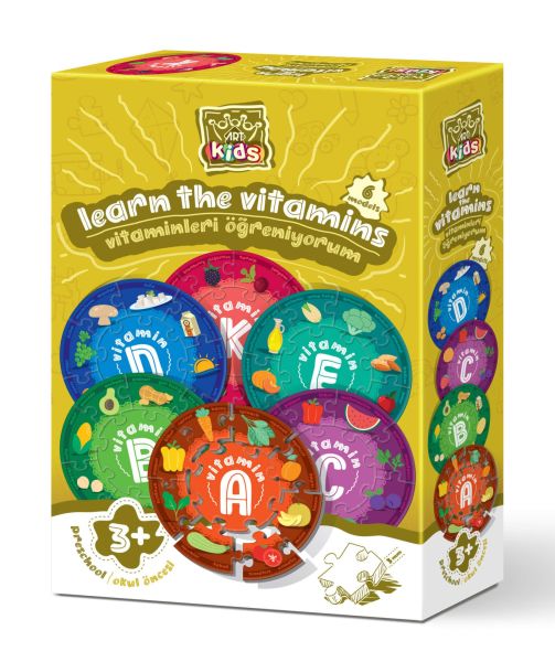 Art Puzzle Vitaminleri Öğreniyorum 5833