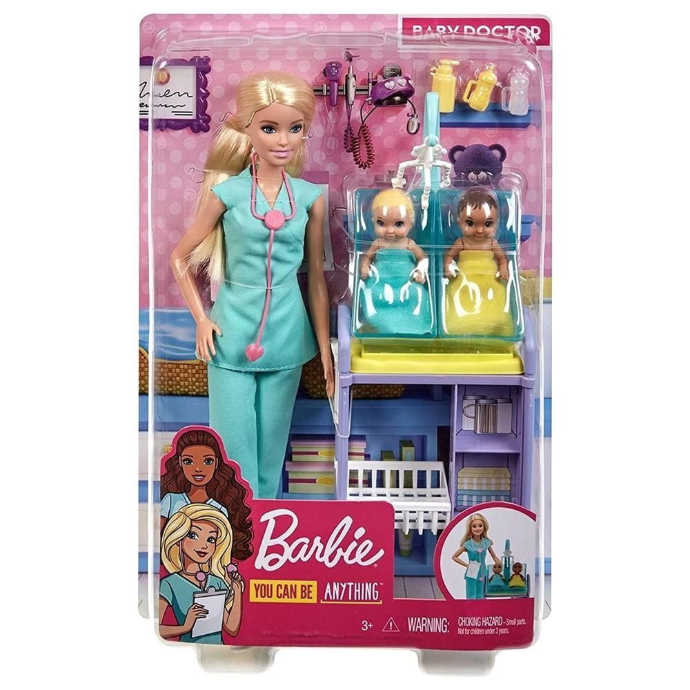 Mattel Barbie Bebek Doktoru Oyun Seti GKH23