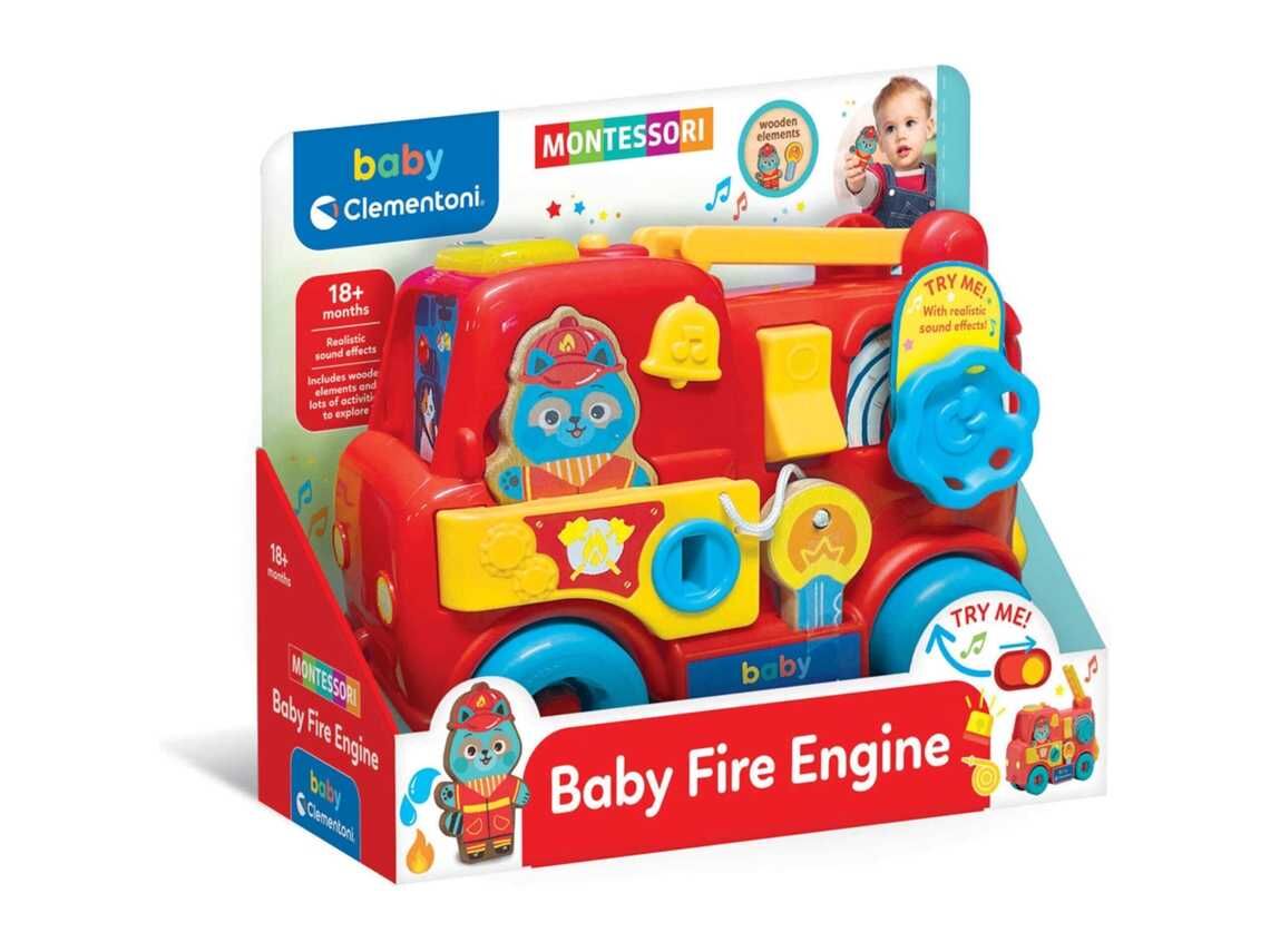 Clementoni Baby Montessori İtfaiye Kamyonu