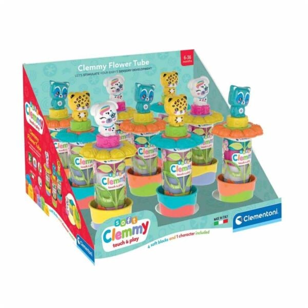 Clementoni Clemmy Bahçe Temalı Tüp Bloklar