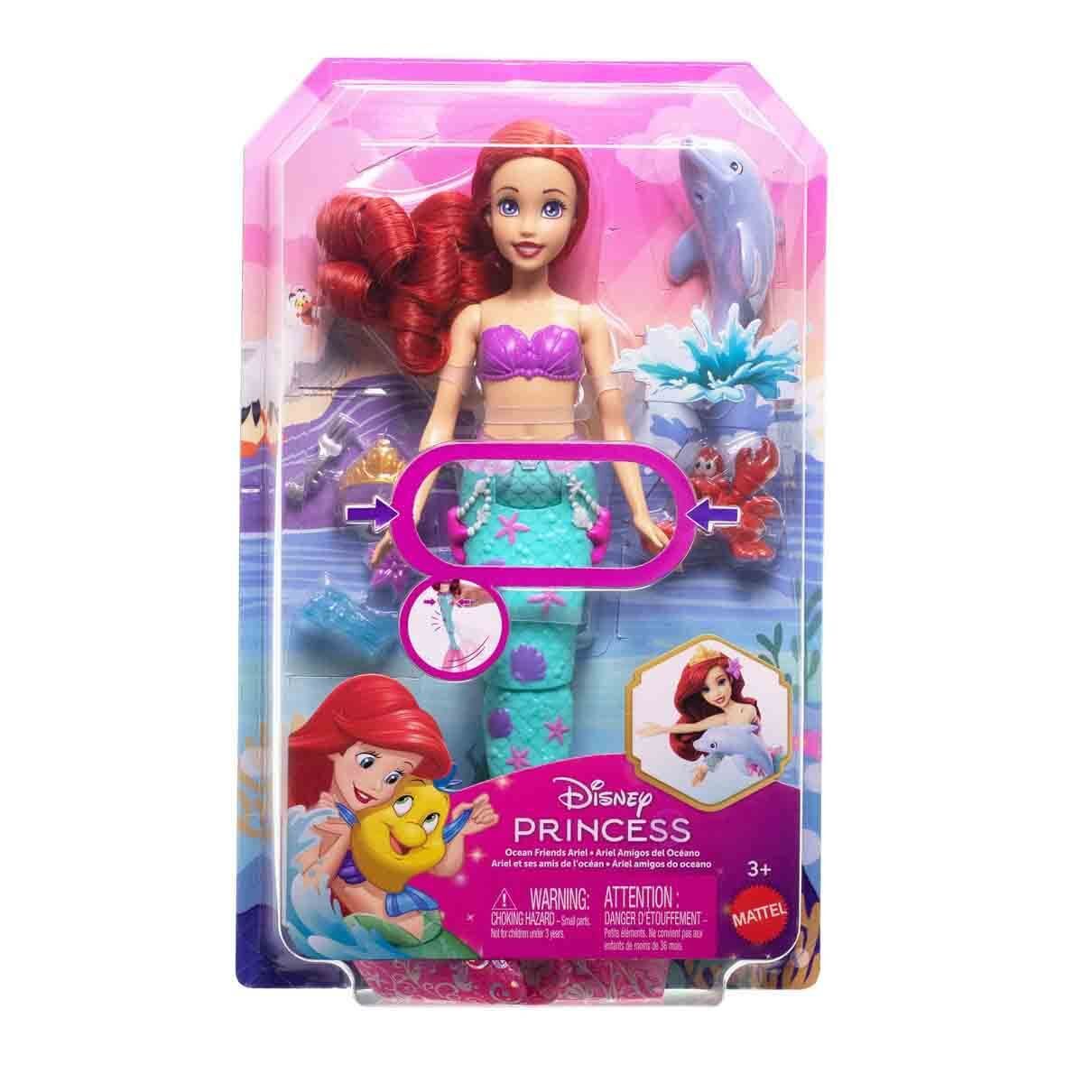 Mattel Aksesuarlarıyla Prenses Ariel JFC39