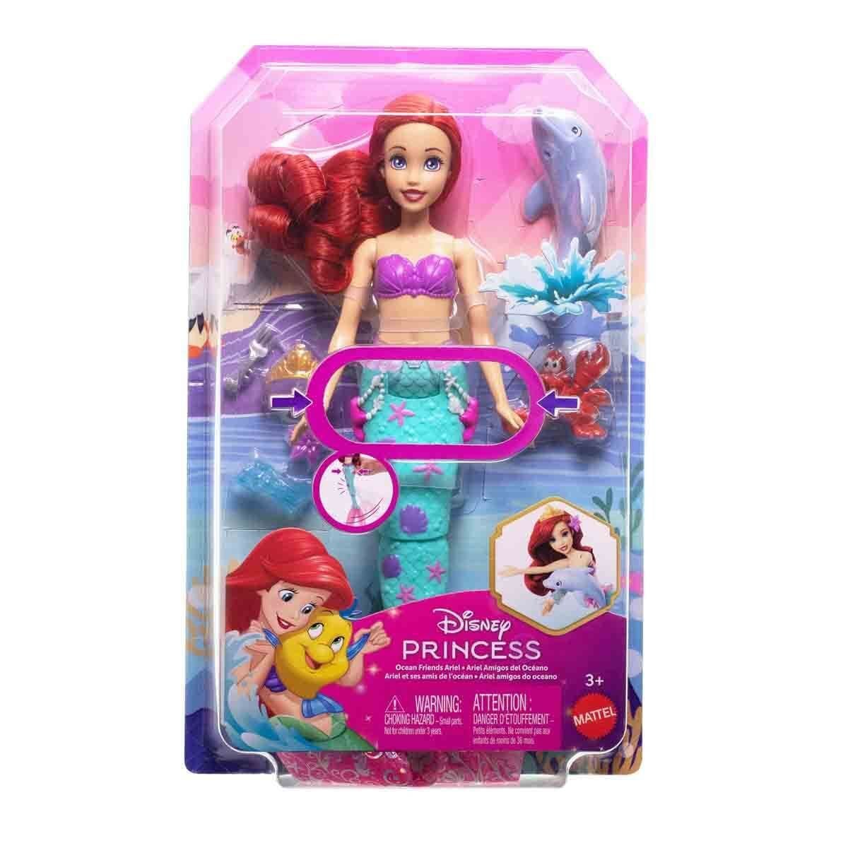 Mattel Aksesuarlarıyla Prenses Ariel JFC39