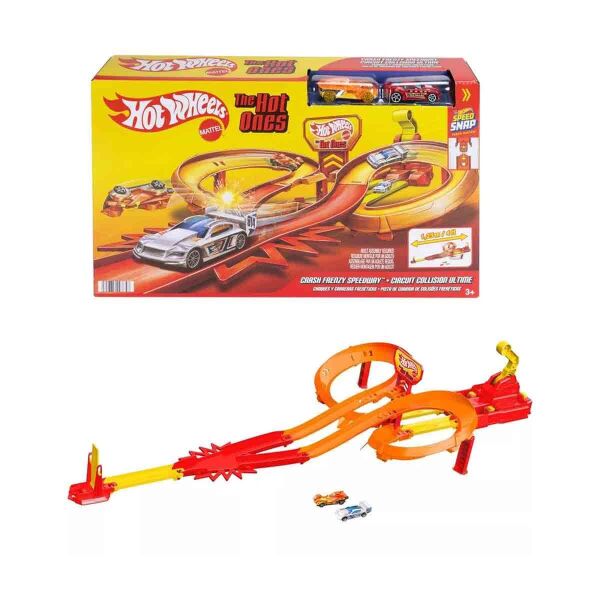 Mattel Hot Wheels Ralli Kazası Yarış Pisti Seti JF
