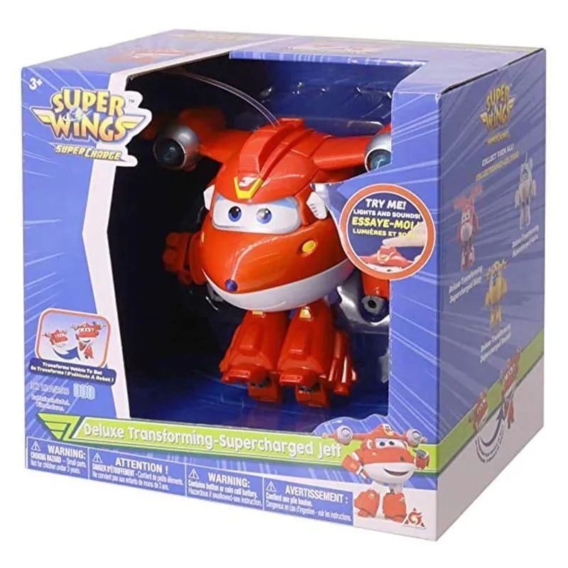 Mega Harika Kanatlar Dönüşen Süperşarj Jett AUL402