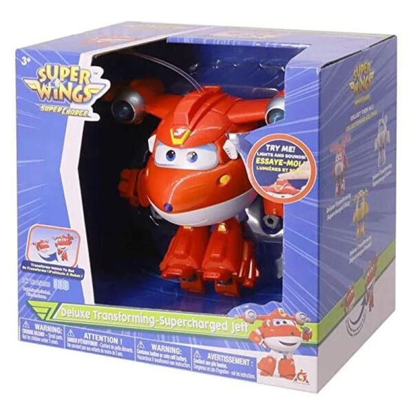 Mega Harika Kanatlar Dönüşen Süperşarj Jett AUL402