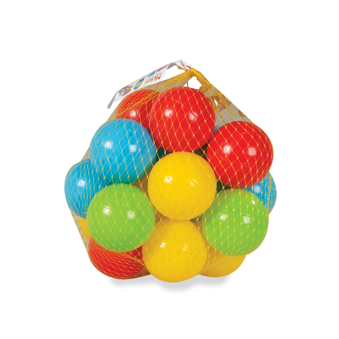 Pilsan Oyun Havuzu Topu Filede 9 Cm 10 Lu 06155