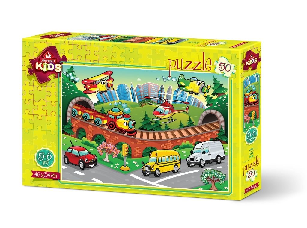 Art Puzzle Trafik 50 Parça 4504