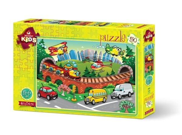 Art Puzzle Trafik 50 Parça 4504