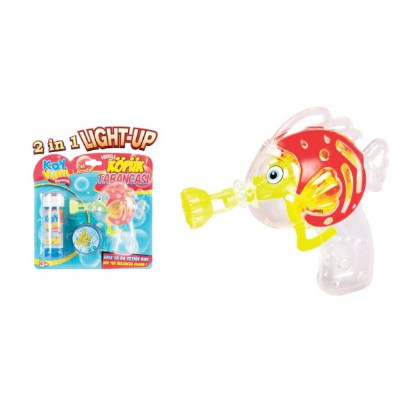 Kayyum Işıklı Köpük Tabanca İkisi Bi Arada 683-8