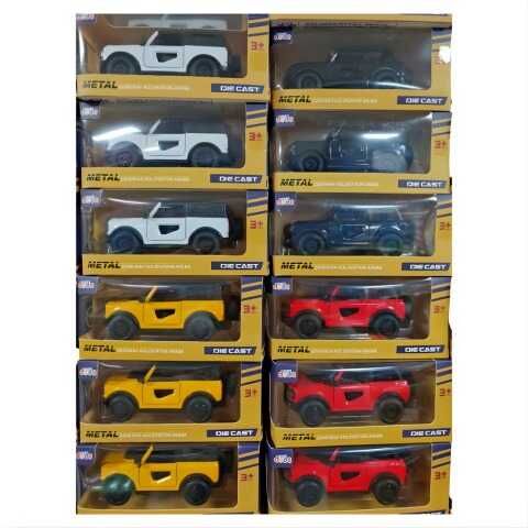 Seher 1:36 Çek Bırak Metal Cip Tekli Kutu