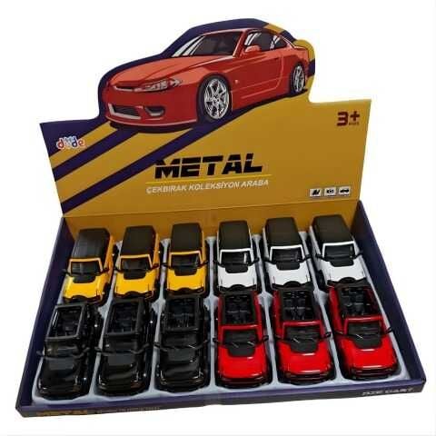 Seher 1:36 Çek Bırak Metal Cip 12 Li Diplay