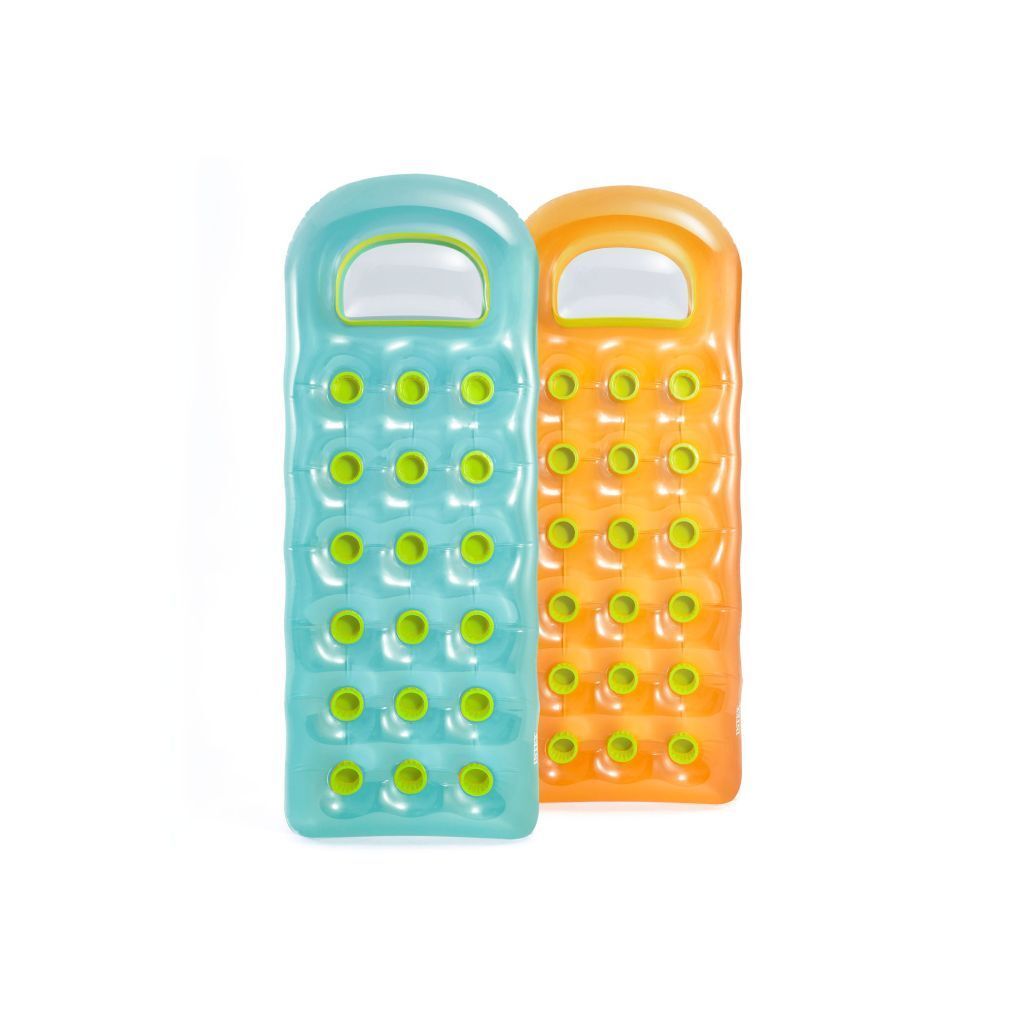 Vardem İntex Bardakli Mavi Kırmızı Yatak IDY59895